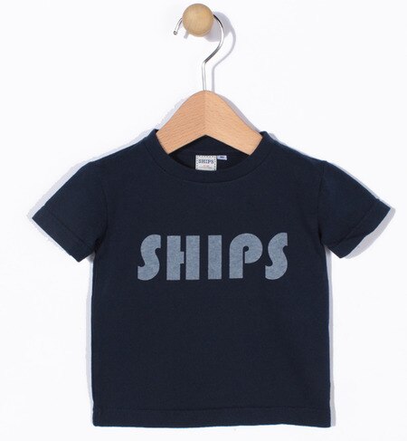 SHIPS KIDS:ロゴ ショートスリーブ TEE(baby)