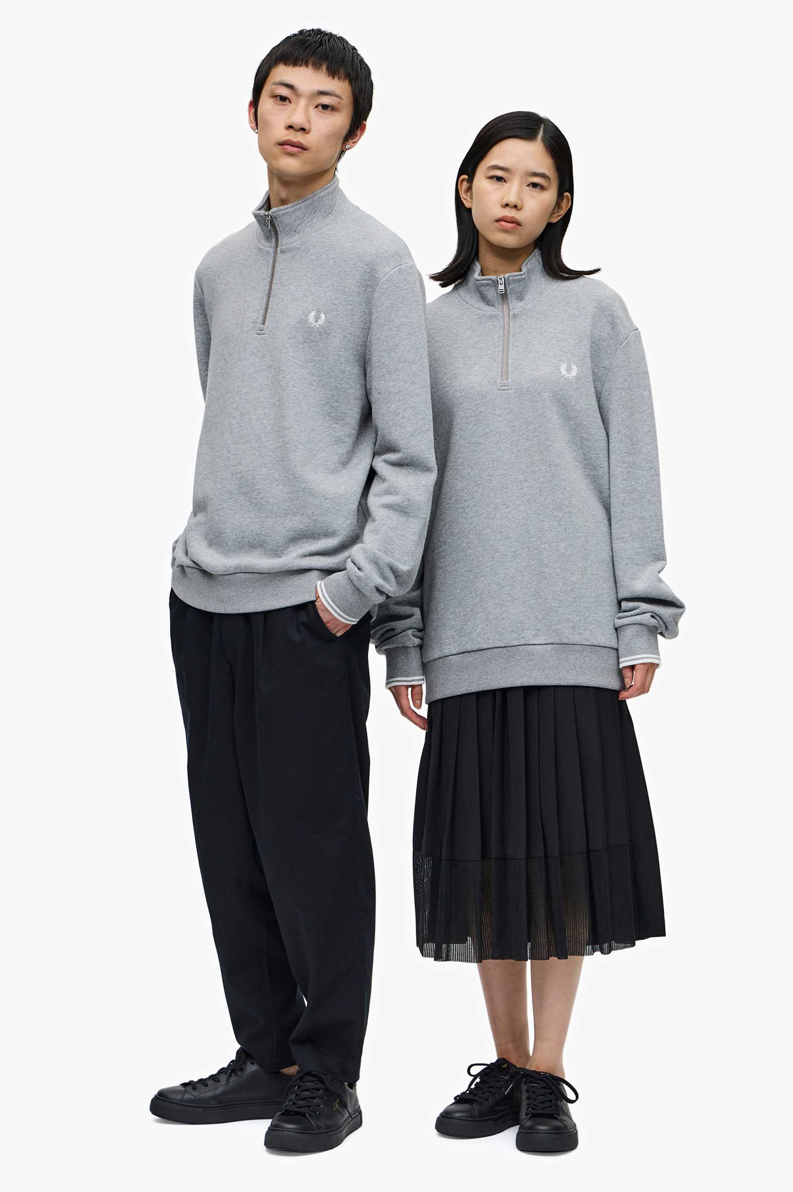 Half Zip Sweatshirt|FRED PERRY(フレッドペリー)の通販｜アイルミネ