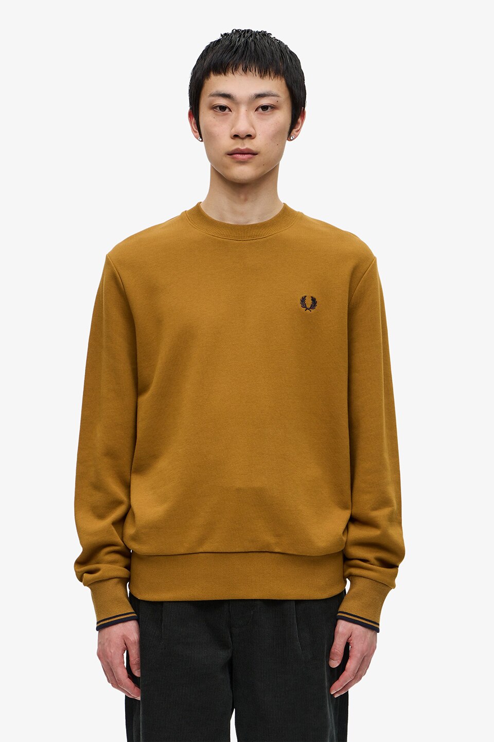 Crew Neck Sweatshirt|FRED PERRY(フレッドペリー)の通販｜アイルミネ