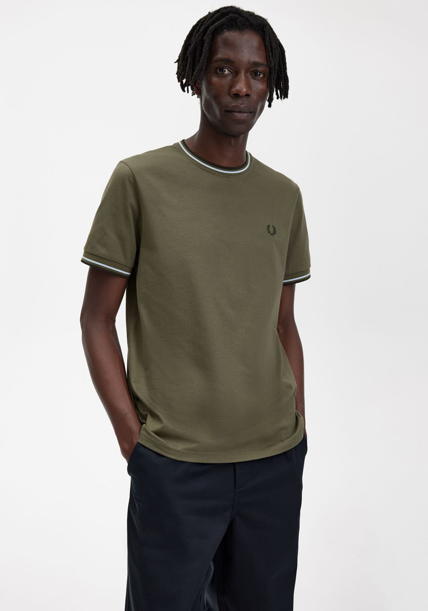 TWIN TIPPED T-SHIRT|FRED PERRY(フレッドペリー)の通販｜アイルミネ