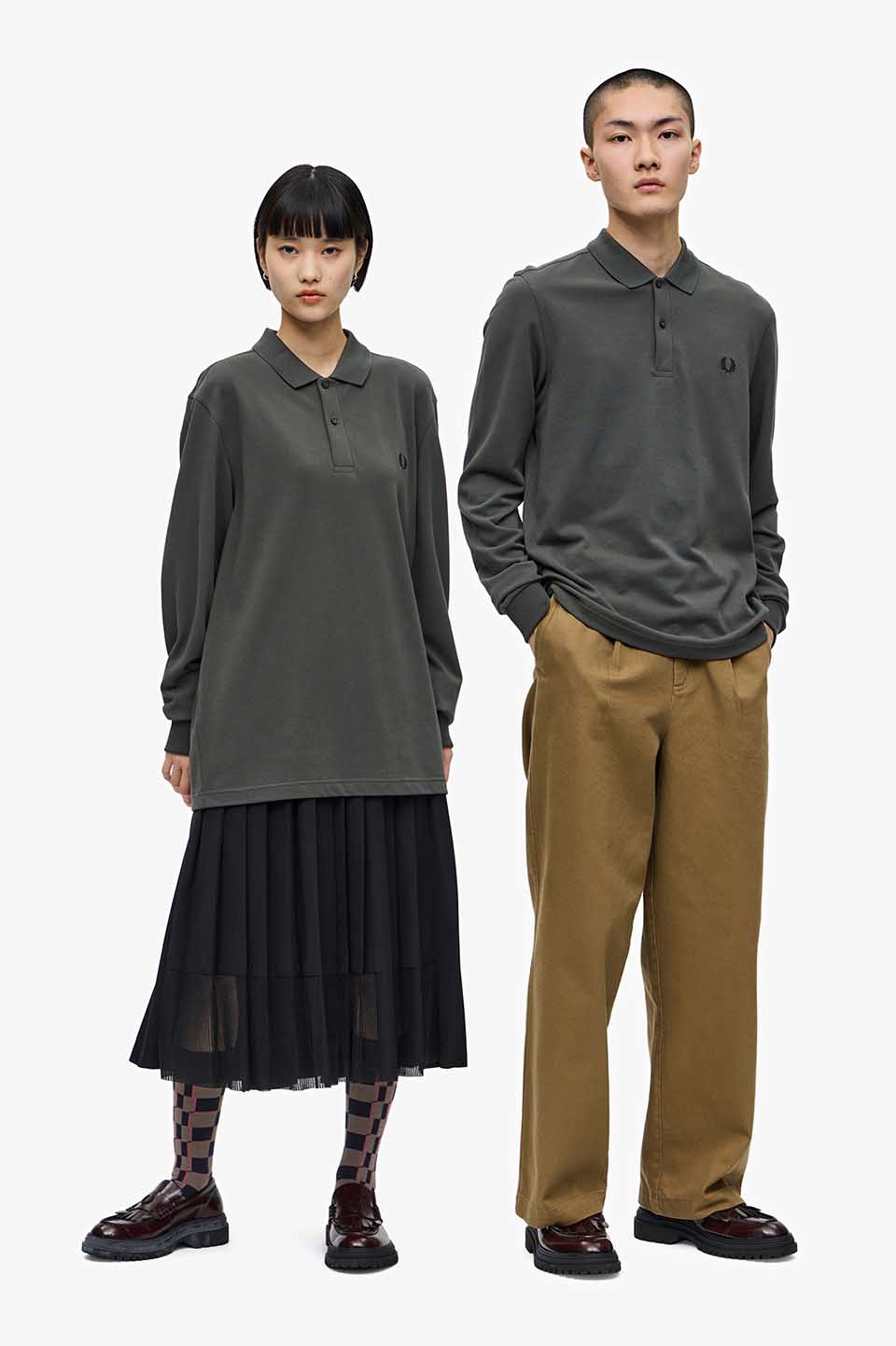 LS PLAIN FRED PERRY SHIRT|FRED PERRY(フレッドペリー)の通販｜アイルミネ