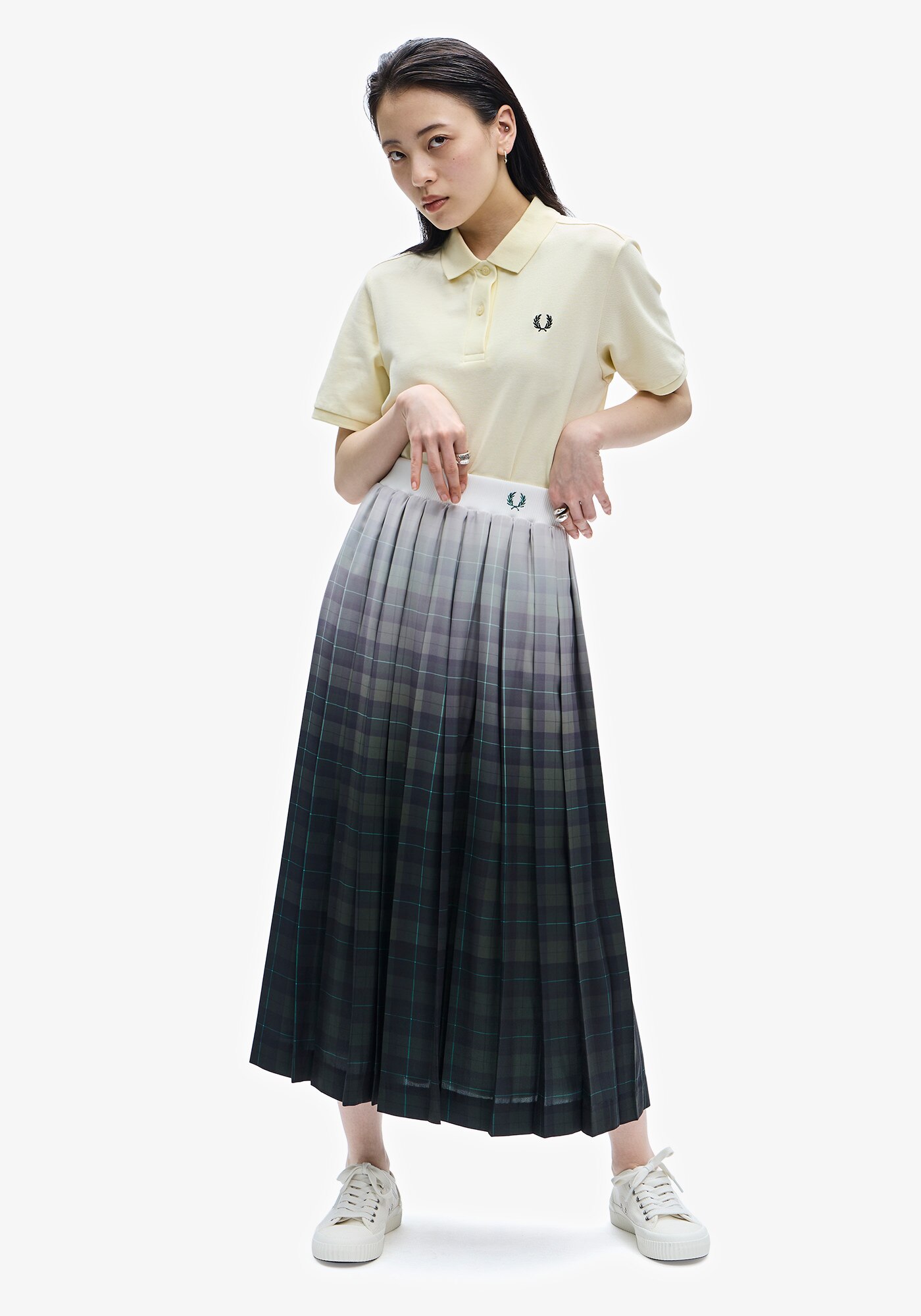 Tartan Print Skirt