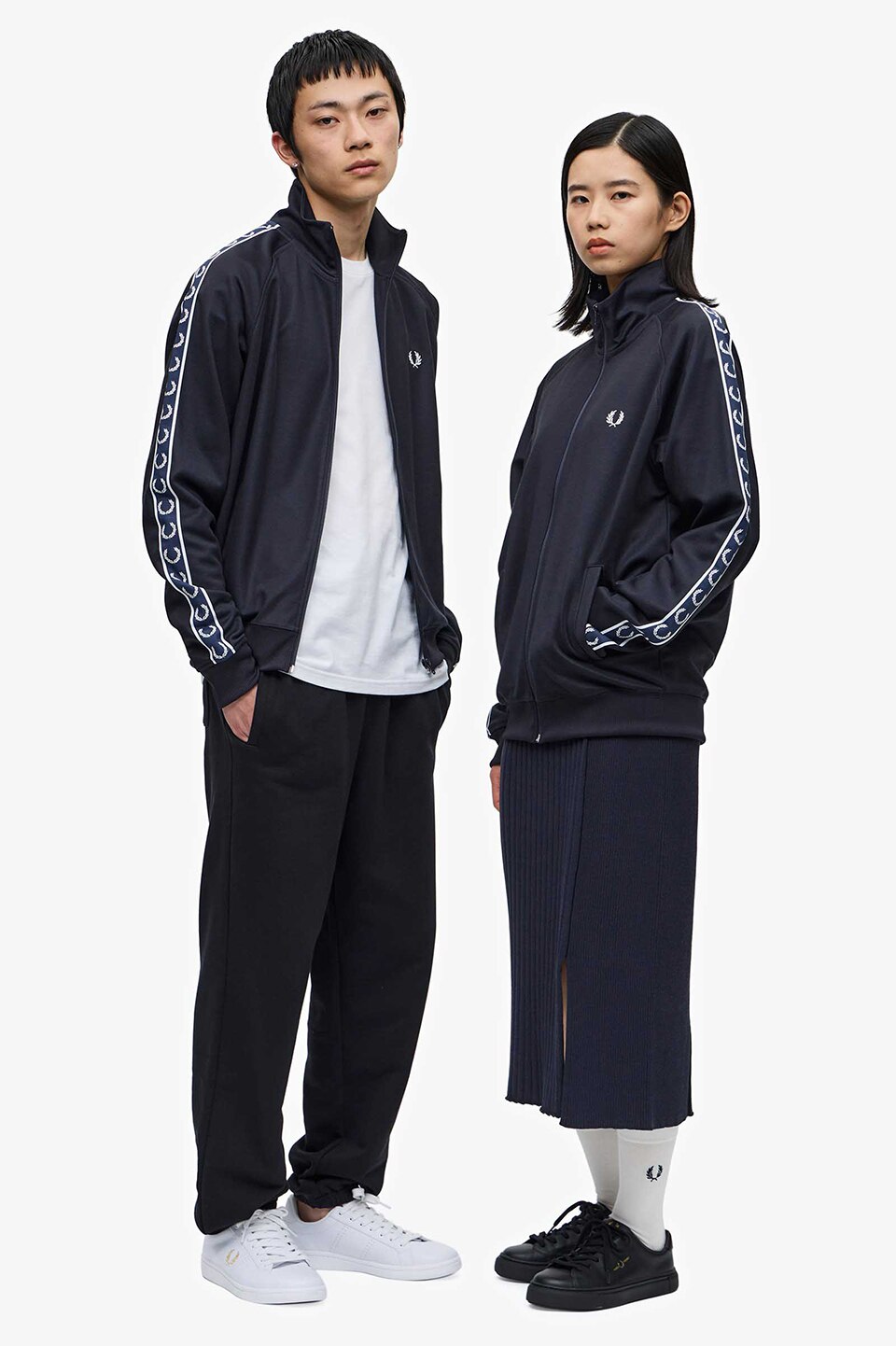 Contrast Tape Track Jacket|FRED PERRY(フレッドペリー)の通販