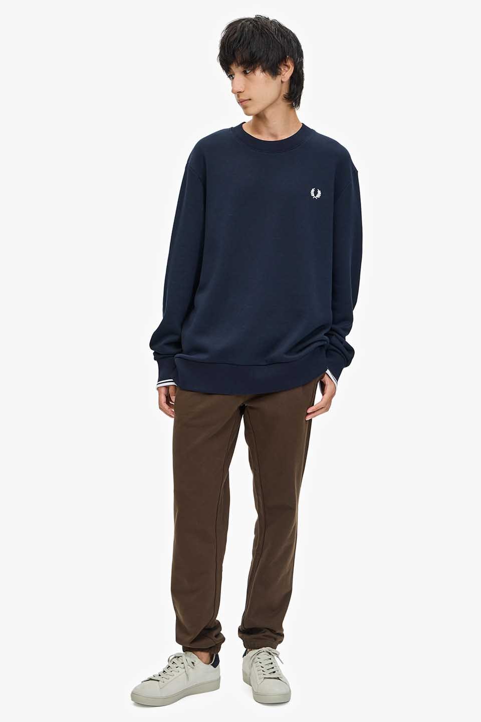 Crew Neck Sweatshirt|FRED PERRY(フレッドペリー)の通販｜アイルミネ