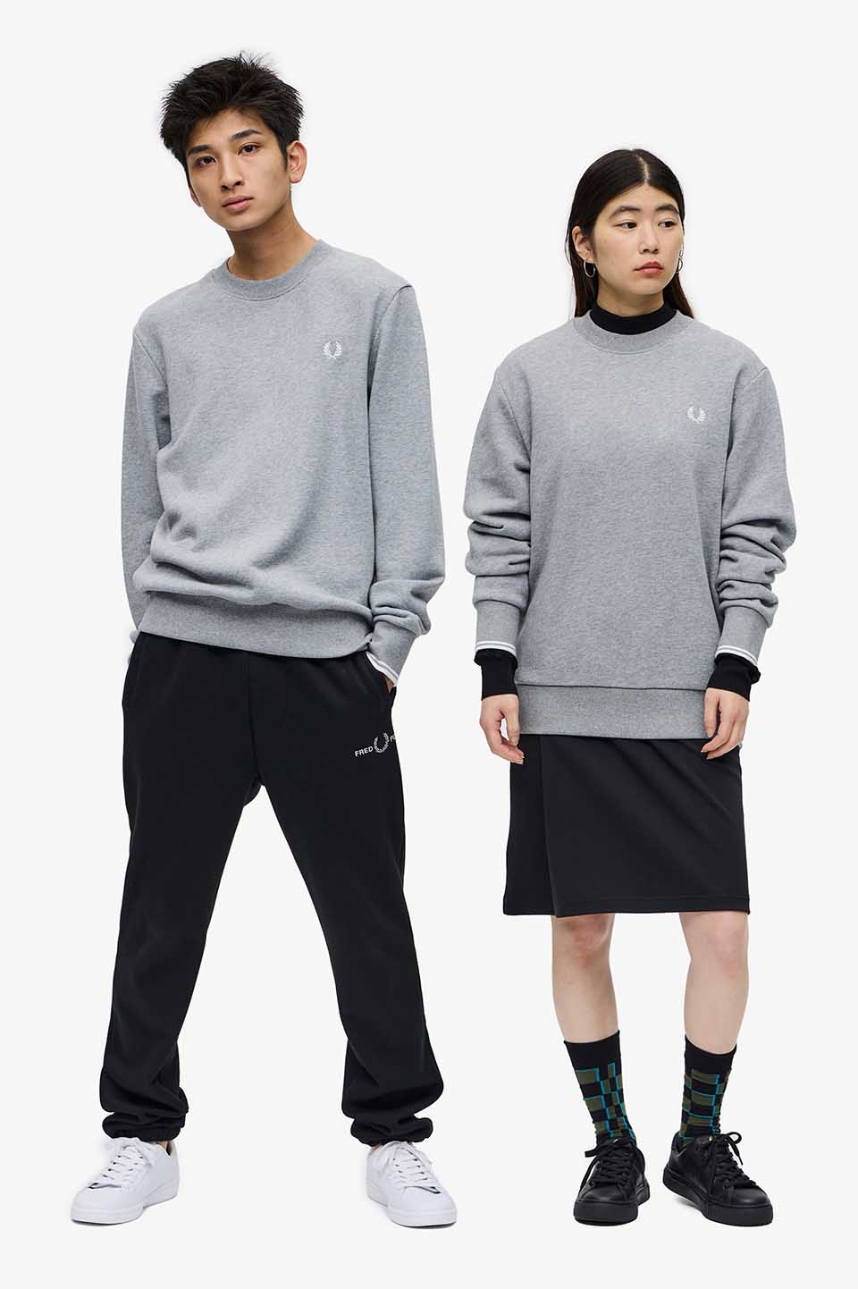 Crew Neck Sweatshirt|FRED PERRY(フレッドペリー)の通販｜アイルミネ