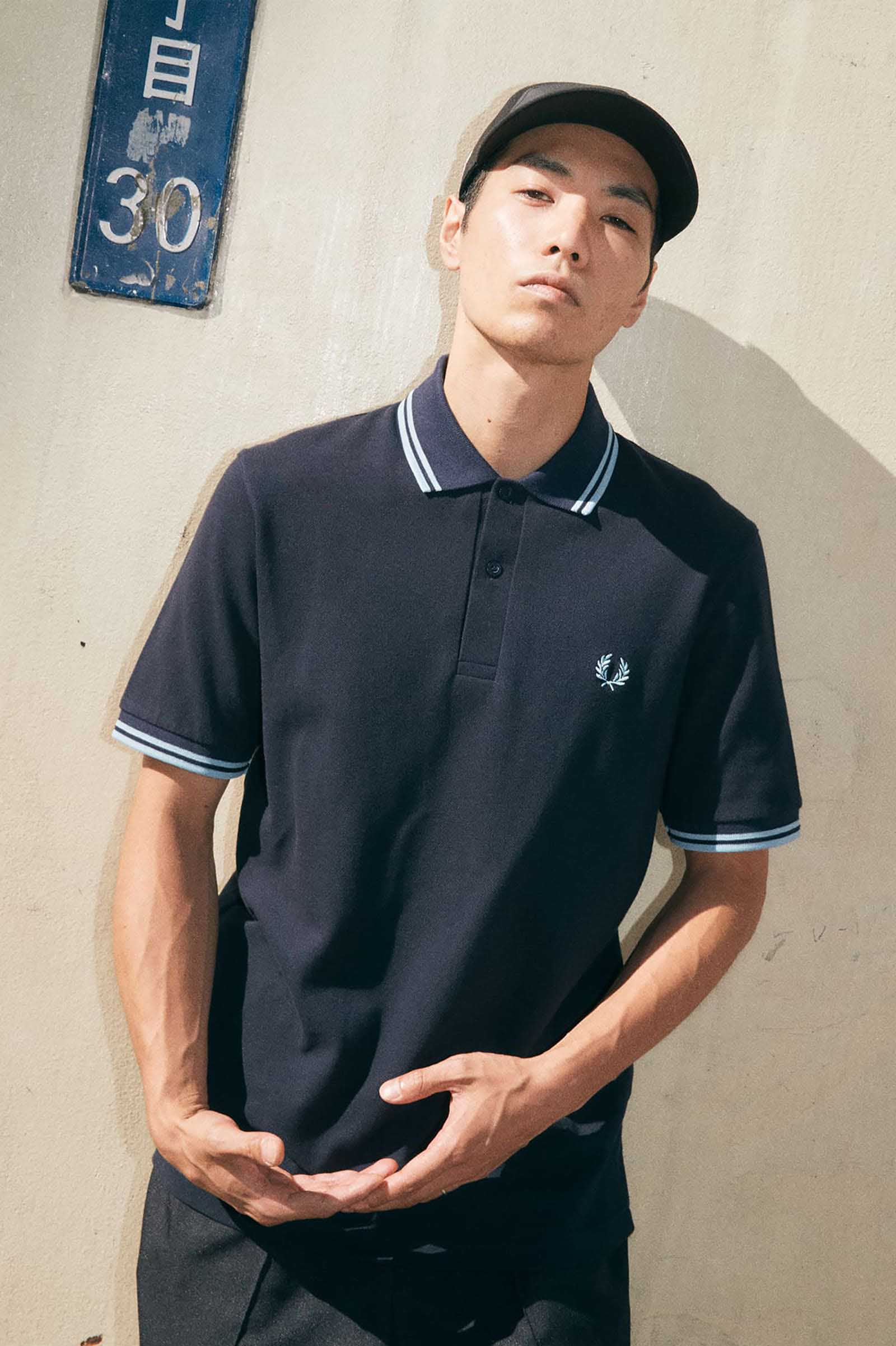 FREDPERRY フレッドペリー イタリア製＜ニットジャケット＞M1209c古着 ...