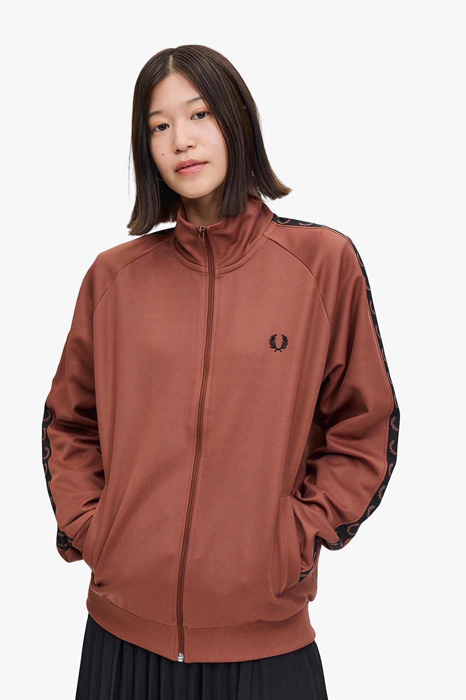 Contrast Tape Track Jacket|FRED PERRY(フレッドペリー)の通販