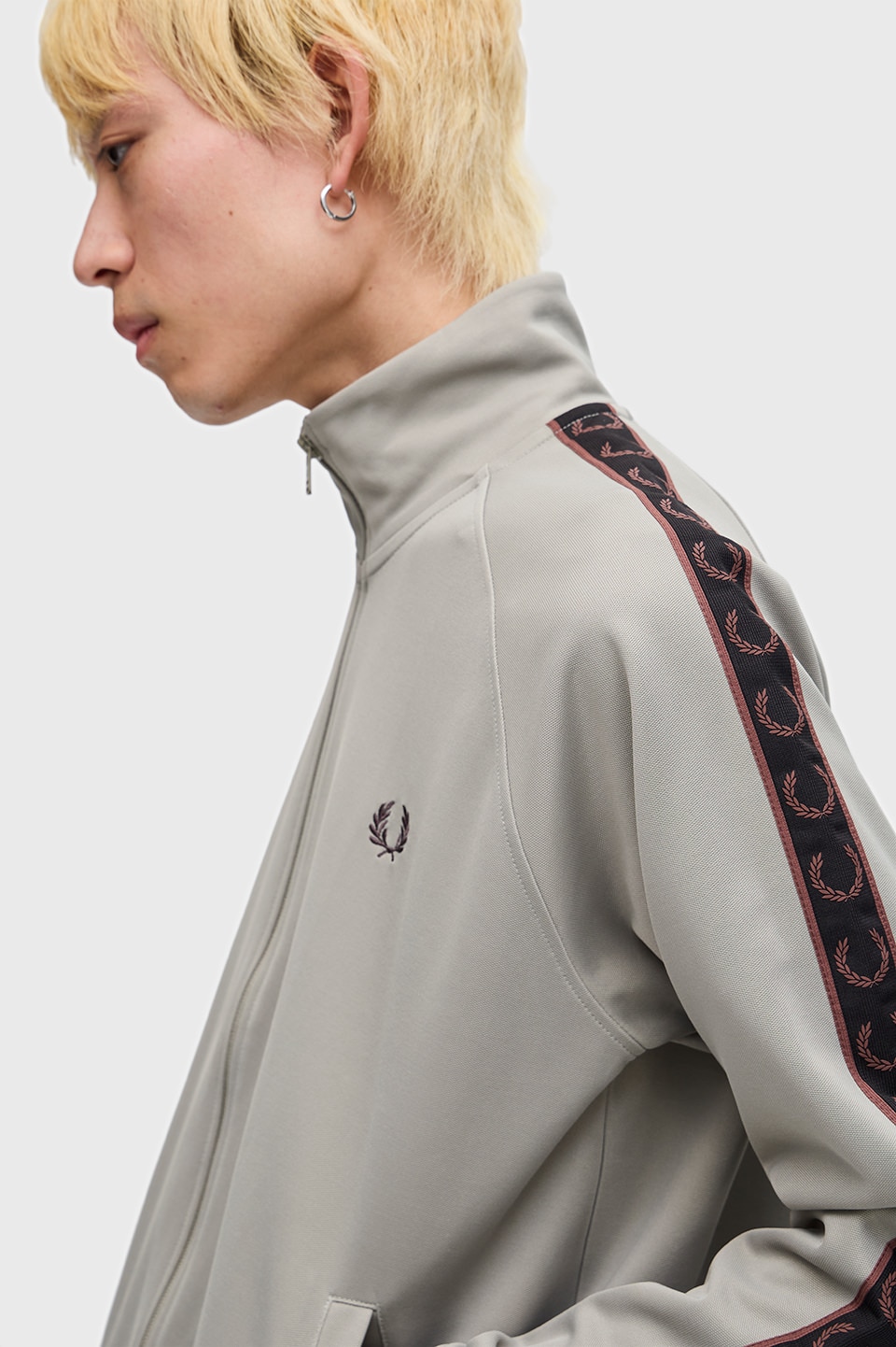 Contrast Tape Track Jacket|FRED PERRY(フレッドペリー)の通販 