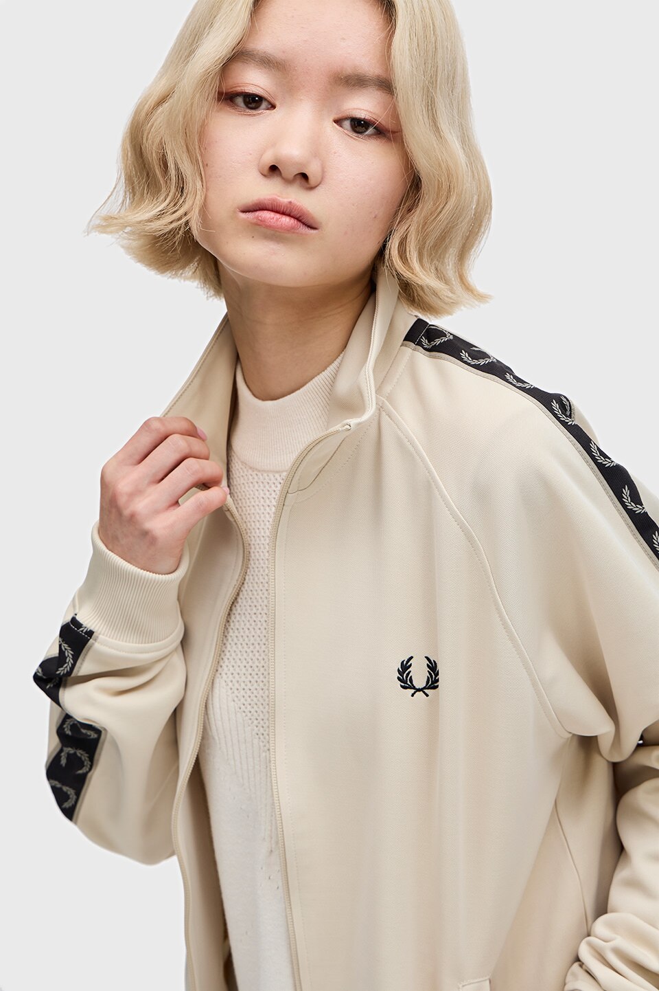 Contrast Tape Track Jacket|FRED PERRY(フレッドペリー)の通販