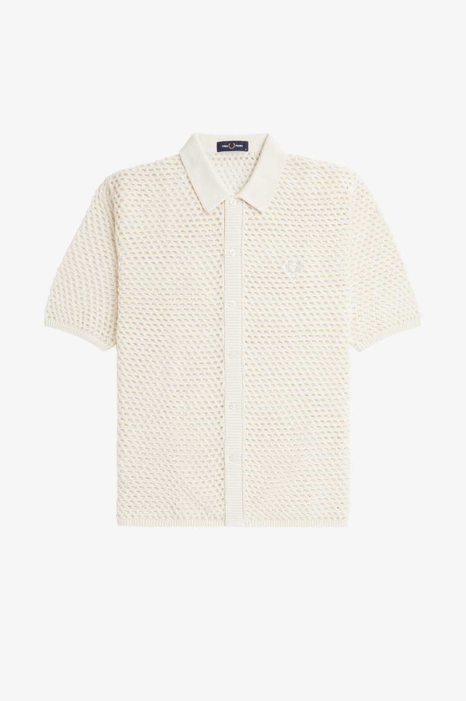 Lace Button Through Shirt|FRED PERRY(フレッドペリー)の通販｜アイルミネ