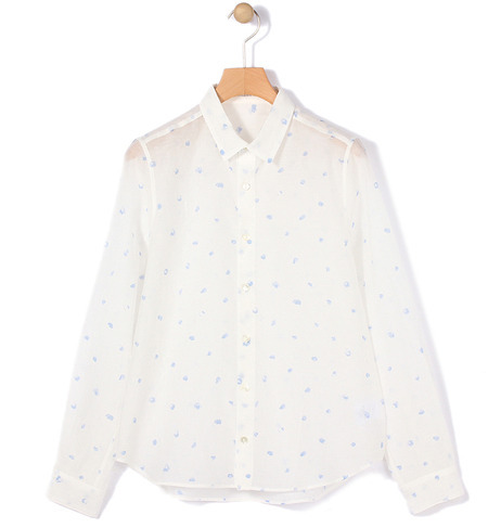 ドットプリント レギュラーシャツ