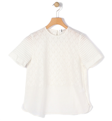 コットンエンブロイダリー ブラウス