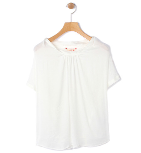 クレールサテン ショートスリーブプルオーバー