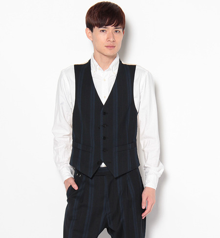 クラブストライプ ベスト [SHORT VEST]