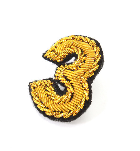 NUMBER THREE ワッペン