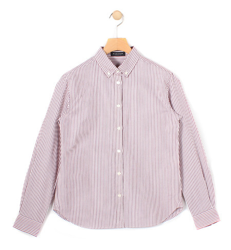 コットンオックス ボタンダウンシャツ