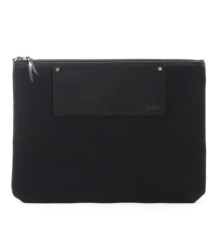MAISON&VOYAGE TOILE/bass クラッチバッグ