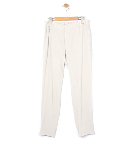 レーヨンストレッチ テーパードパンツ