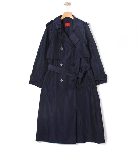 ポリエステルグログラン トレンチコート