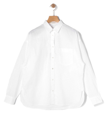コットン ロングシャツ