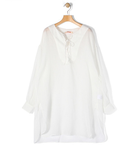 ラミー レースアップチュニック