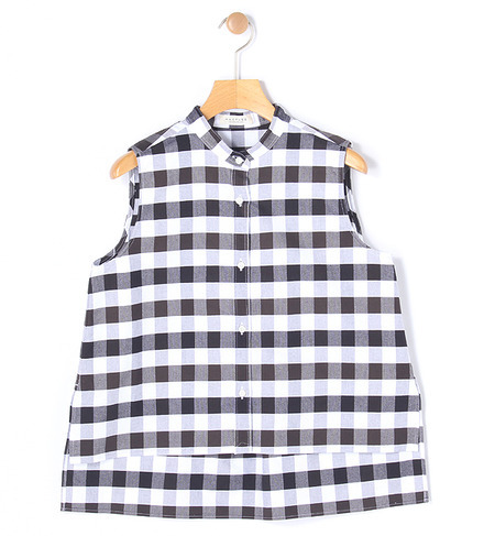 コットンオックス ノースリーブシャツ