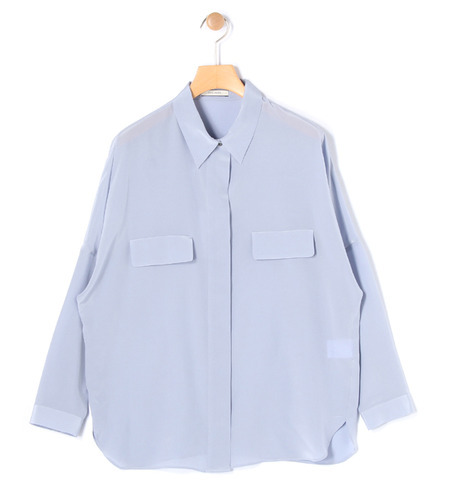 【トゥモローランド/TOMORROWLAND】 シルクデシン ドルマンスリーブシャツ [送料無料]