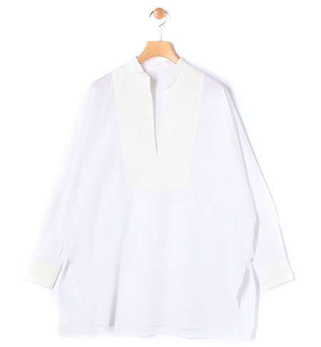 【トゥモローランド/TOMORROWLAND】 コットンシルクコンビ ロングシャツ [送料無料]