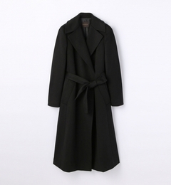 【トゥモローランド/TOMORROWLAND】 カシミヤ ベルト付きラップコート [送料無料]