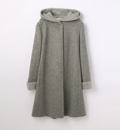 【トゥモローランド/TOMORROWLAND】 メルトンコンビ フーデッドコート [送料無料]
