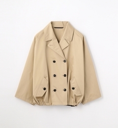 【トゥモローランド/TOMORROWLAND】 フィンクスコットン ショートトレンチコート [送料無料]