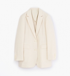 【トゥモローランド/TOMORROWLAND】 リネンシャンブレー ピークドラペルジャケット [送料無料]