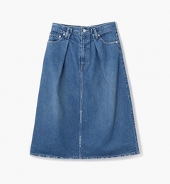 【トゥモローランド/TOMORROWLAND】 コットンデニム タックAラインスカート [送料無料]