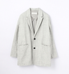 【トゥモローランド/TOMORROWLAND】 リネンコットンダブルクロス セミピークドラペルジャケット [送料無料]