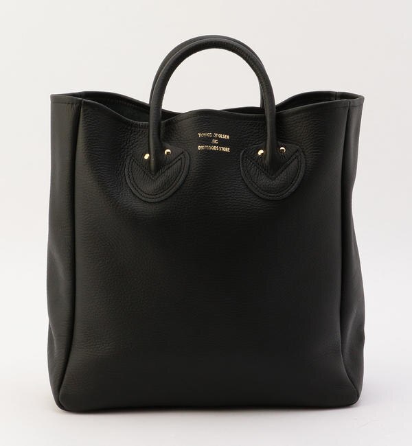 YOUNG&OLSEN EMBOSSED LEATHER TOTE BAG|TOMORROWLAND