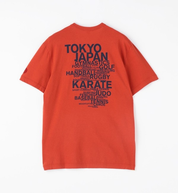 ベーシックバックプリント クルーネックTシャツ MLJ3311TM