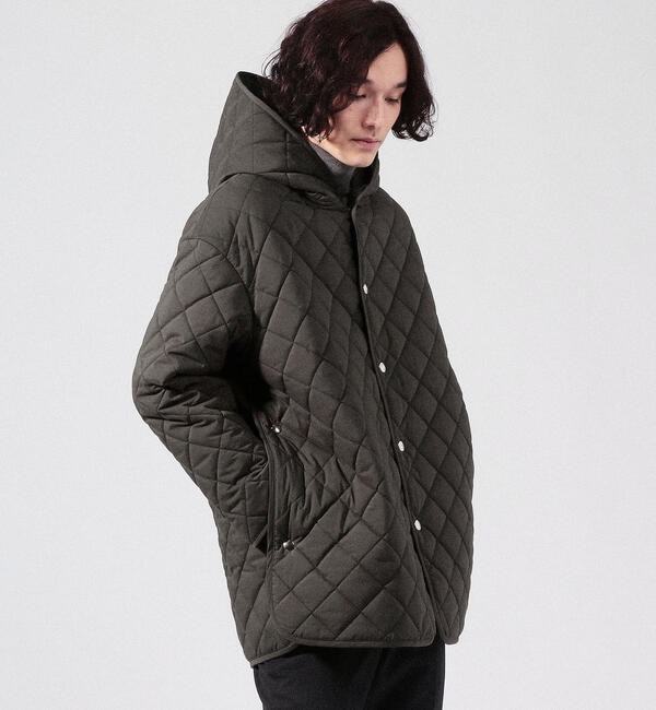 別注】THE RERACS×Edition QUILTING COAT ポリエステルウール