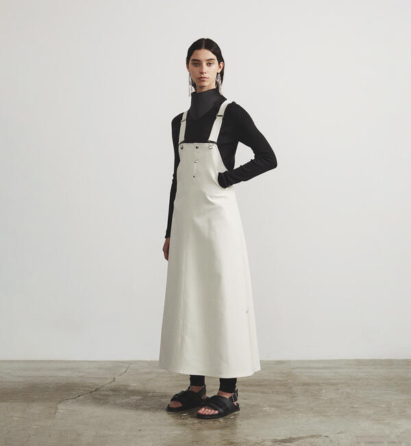 Edition×THE RERACS Collaboration Label APRON MARINE DRESS エプロン