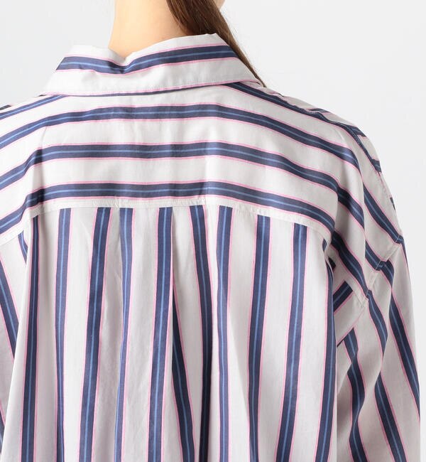 ISABEL MARANT ETOILE SEENLI ストライプシャツワンピース 