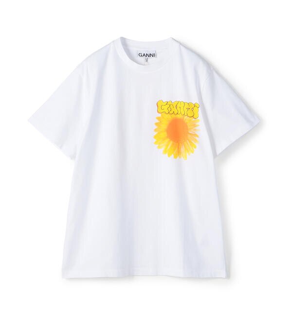 別注】GANNI×TOMORROWLAND コットン プリントＴシャツ|TOMORROWLAND