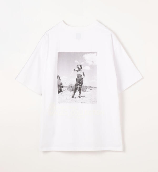 【別注】THE INTERNATIONAL IMAGES COLLECTION×TOMORROWLAND ショートスリーブ アートTシャツ