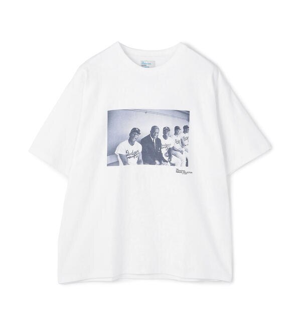 【別注】THE INTERNATIONAL IMAGES COLLECTION×TOMORROWLAND ショートスリーブ アートTシャツ