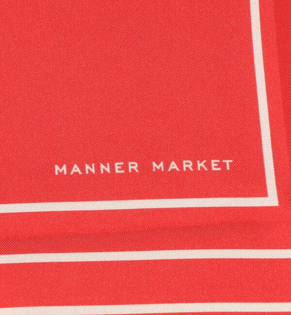 MANNER MARKET シルク プリントスカーフ|TOMORROWLAND