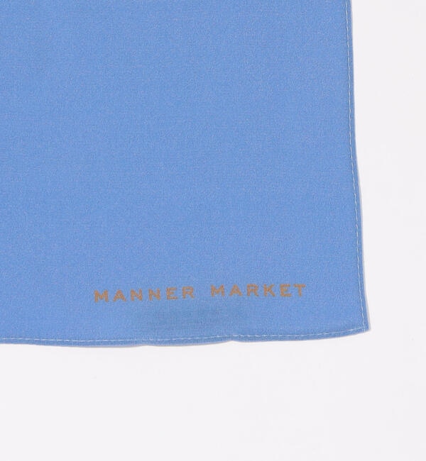 MANNER MARKET シルク バイカラースカーフ|TOMORROWLAND