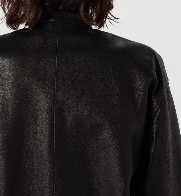 EURO GOAT LEATHER JACKET レザー シャツジャケット|TOMORROWLAND