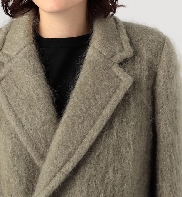 HYKE MOHAIR DOUBLE BREASTED COAT 【爆買い！】 indigotravel.ee