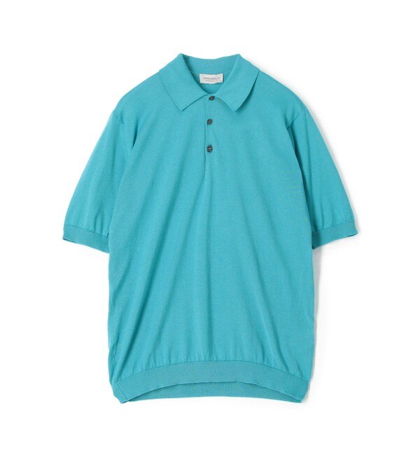 JOHN SMEDLEY 30G コットン ニットポロシャツ Easy fit|TOMORROWLAND 