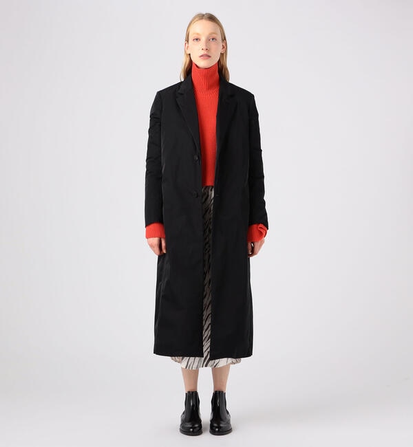 TEFFETA CHESTER COAT ポリエステル チェスターコート|TOMORROWLAND 