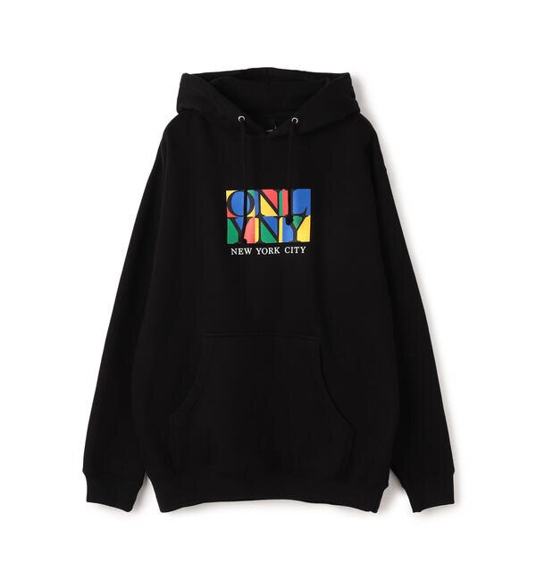 Only NY PLAZA HOODIE コットンポリエステル フーディー