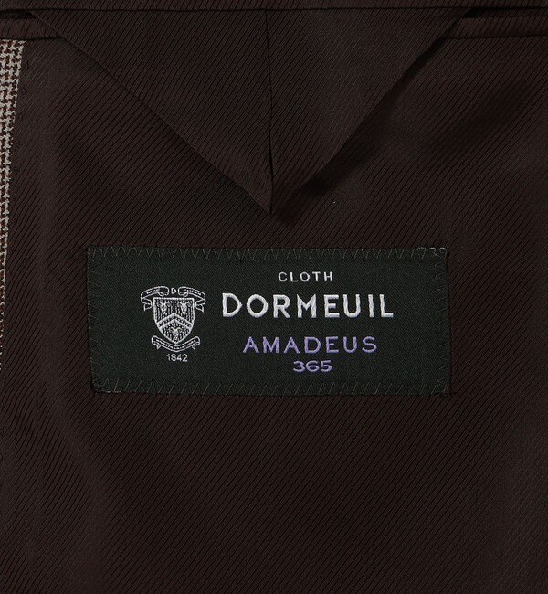 ウール マイクロハウンドトゥース 5Bベスト Dormeuil Amadeus365